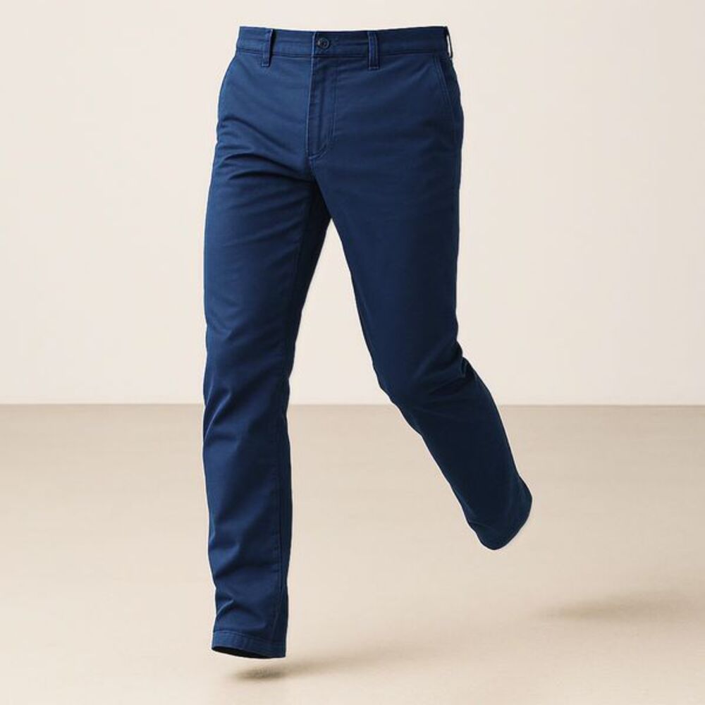 Perk Feel Good Slim Fit Chinos Men's Size 31x29.5 Riverside Blue Stretch NEW!